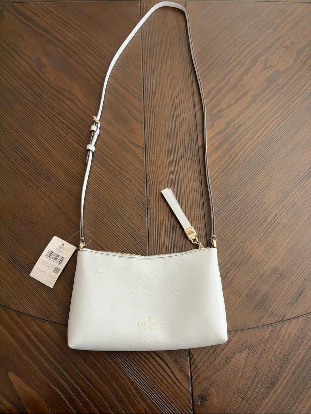 Kate Spade Sadie Small Crossbody Pale Sapphire Saffiano Leather NWT KE594